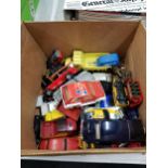 BOX OF MODEL CARS