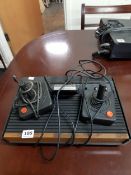 ATARI 2600 CONSOLE, CONTROLLER AND STAR WARS GAME A/F