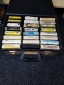 CASE OF OLF 8 TRACK CASSETTES