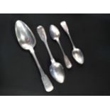 4 ITEMS OF ANTIQUE IRISH SILVER 119G