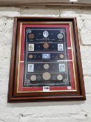 HM THE QUEEN MOTHER COIN AND STAMP COLLECTION