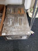 LARGE METAL AMMO BOX