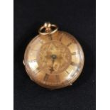 18 CARAT GOLD FOB WATCH