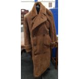 1930's AUSTIN REED BEIGE MOHAIR PLUSH 'TEDDY' COAT