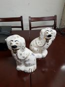 PAIR OF BESWICK DOGS