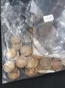 BAG LOT OF OLD COINS