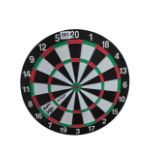 SIGNED DARTBOARD BY STEPHEN 'THE BULLET' BUNTING