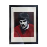 GEORGE BEST PAINTING BY JOHN STEWART