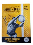 COLERAINE V LINFIELD IRISH CUP FINAL 1953 PROGRAMME