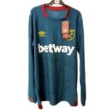 SIGNED WEST HAM UNITED SHIRT