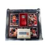 FRAMED AND SIGNED MANNY PACQUIAO BOXING GLOVE