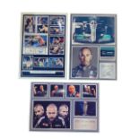 3 SIGNED COPY PHOTOGRAPHS - TYSON FURY V DEONTAY WILDER - LEWIS HAMILTON AND PHIL 'THE POWER' TAYLOR