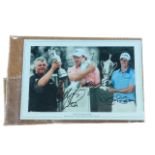 SIGNED PHOTOGRAPH MCDOWELL, MCILROY AND CLARKE