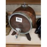 SMALL ANTIQUE WHISKEY BARREL