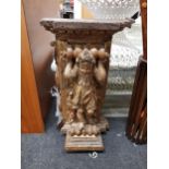 ANTIQUE CARVED FIGURE