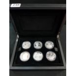 2015 SILVER PROOF 6 COIN SET 100TH ANNIVERSARY WW1 £5