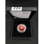 2018 SILVER PROOF PIEDFORT COIN REMEMBRANCE DAY £5