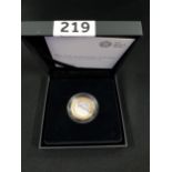 2019 SILVER PROOF PIEDFORT COIN 75TH ANNIVERSARY D-DAY £2