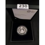 2017 SILVER PROOF PIEDFORT COIN CENTENARY OF HOUSE OF WINDSOR £5
