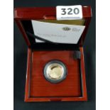 THE ARMY 2016 UK £2 GOLD PROOF COIN - 22 CARAT GOLD 15.97 GRAMS