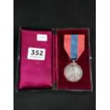 'FOR FAITHFUL SERVICE MEDAL TO LEONARD WATSON