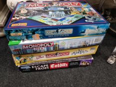 4 BOXED BOARD GAMES