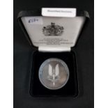 CASED 22 SPECIAL AIR SERVICE REGIMENT COMMEMORATIVE MEDALLION