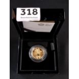 ELTON JOHN 2020 QUARTER OUNCE GOLD PROOF COIN - 24 CARAT GOLD 7.80 GRAMS