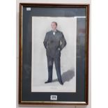 FRAMED SIR EDWARD CARSON PICTURE