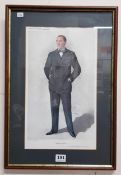 FRAMED SIR EDWARD CARSON PICTURE