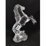 WATERFORD CRYSTAL HORSE