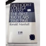 BOOK: METHODIST COLLEGE BELFAST 1868-1968