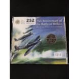 2015 BRILLIANT UNCIRCULATED BATTLE OF BRITAIN 75TH ANNIVERSARY 50P