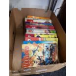 BOX OF OLD ANNUALS