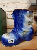 LARGE DECORATIVE BOOT PLANTER