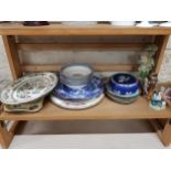 SHELF LOT OF CHINA