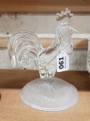 GLASS COCKEREL