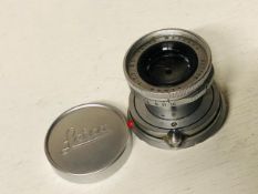 LEICA Elmar F238/50mm Elmar F2.8/50mm. #1820168 cap lens