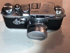 LEICA IIIG Summicron 5cm F2. #1377812 c cap Lens 868540