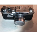 LEICA IIIG Summicron 5cm F2. #1377812 c cap Lens 868540