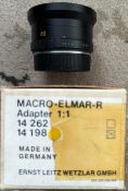 LEITZ Macro Elmar R adapter1:1