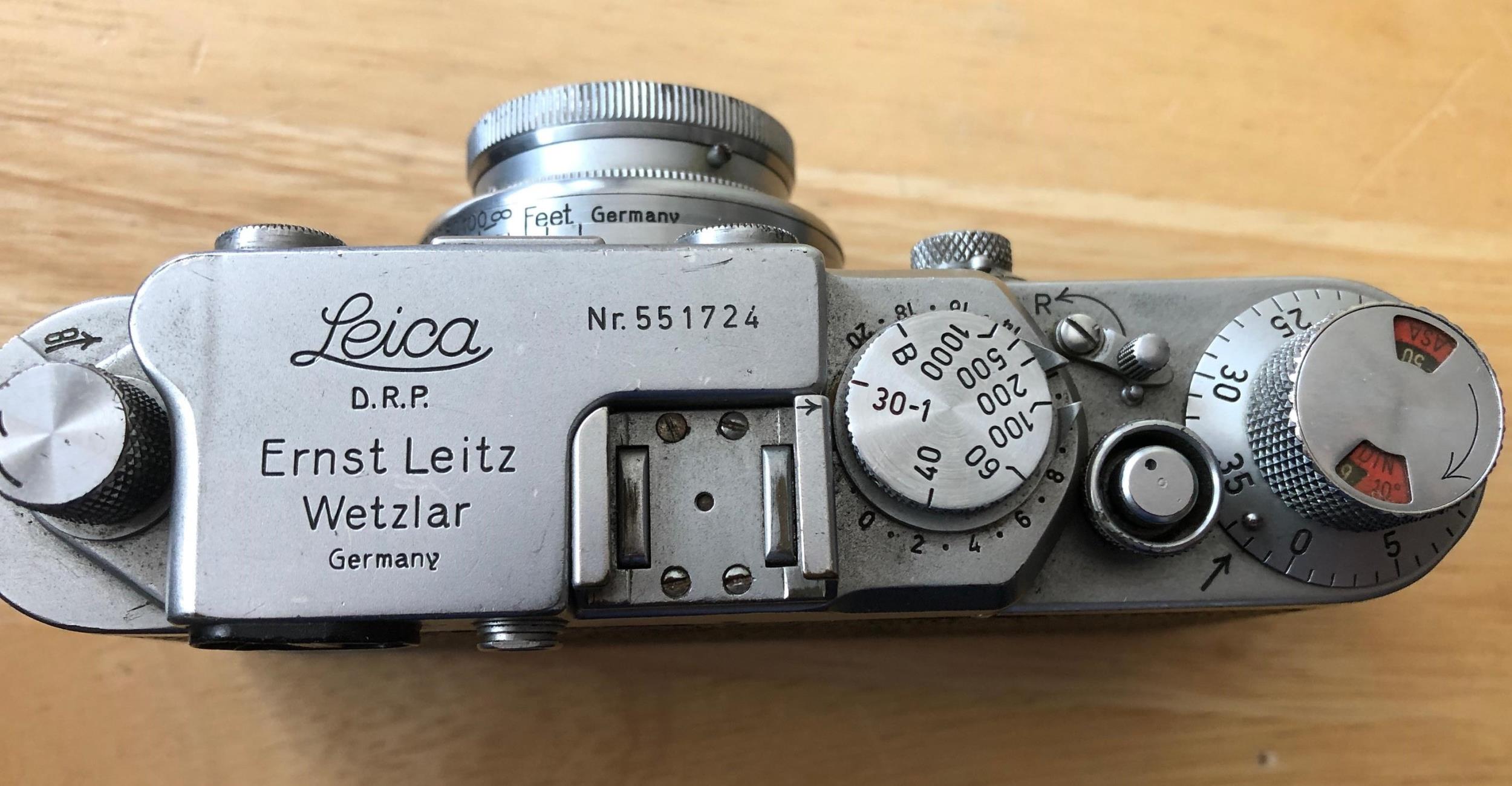 LEICA IIIF. 1950-1957 Summar 5cm F2 LENS #246559 551724 - Image 2 of 5