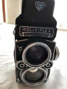 FRANKE & HEIDECKE Rolliflex TLR Planar F2.8/80mm lens #3937240 Pentaprism