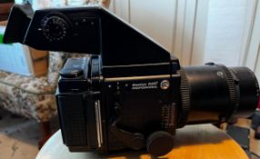 MAMIYA RZ67 with film back and pentaprism 180mm Sekor