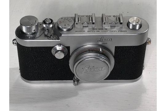 LEICA IG. (1957) 1957-1963 Elmar 50mm F3.5 lens 909322 Twin to #909 323 DPB - Image 1 of 5