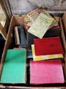 BOX OF ANTIQUE BOOKS