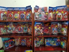 EXTREMELY LARGE QUANTITY OF MASTERS OF THE UNIVERSE FIGURES BOXED