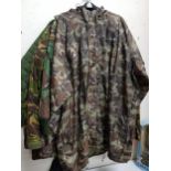 QUANTITY OF MILITARY KIT WARE - JACKET, JUMPER ETC