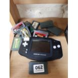 GAMEBOY ADVANCE AND GAMES