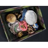 BOX OF MEDALS